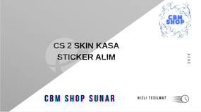 CS 2 SKIN KASA STICKER ALIM