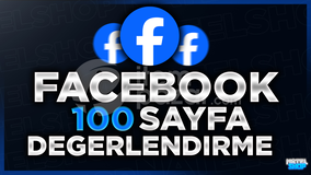 ⭐[CUSTOM] 100 ADET FB SAYFA YORUM