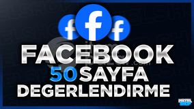 ⭐[CUSTOM] 50 ADET FB SAYFA YORUM