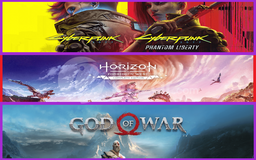 Cyberpunk 2077 + Horizon Forbidden + God Of War
