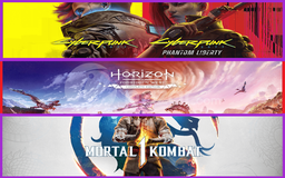 Cyberpunk 2077 + Horizon Forbidden + MK1