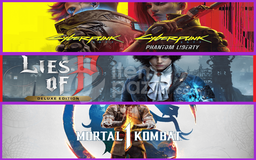Cyberpunk 2077 + Lies Of P + Mortal Kombat 1