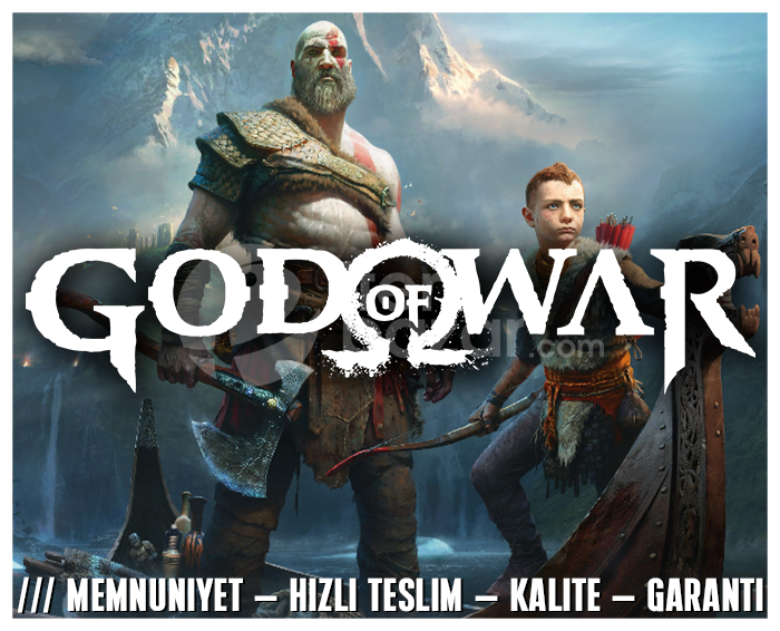 GOD OF WAR + KORUMA + HIZLI TESLİM + GARANTİ