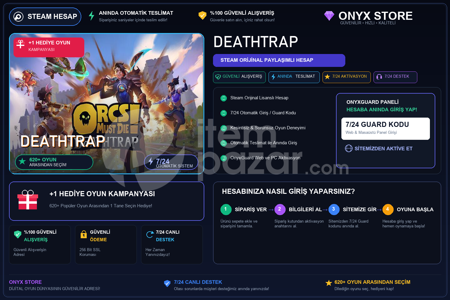 Deathtrap Garantili + Hediye