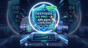 DEEPSEEK V4 PRO → ? API ANAHTARI 5,000,000