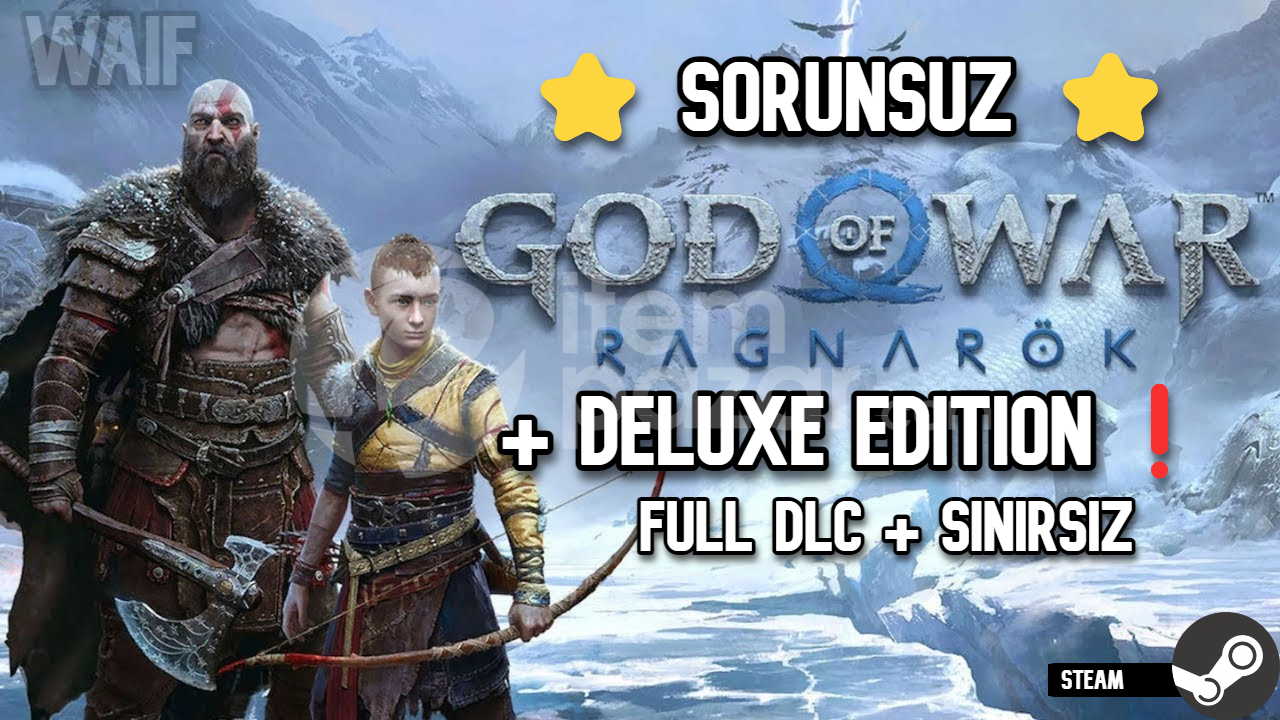 ⭐[DELUXE] GOD OF WAR RAGNARÖK + SINIRSIZ