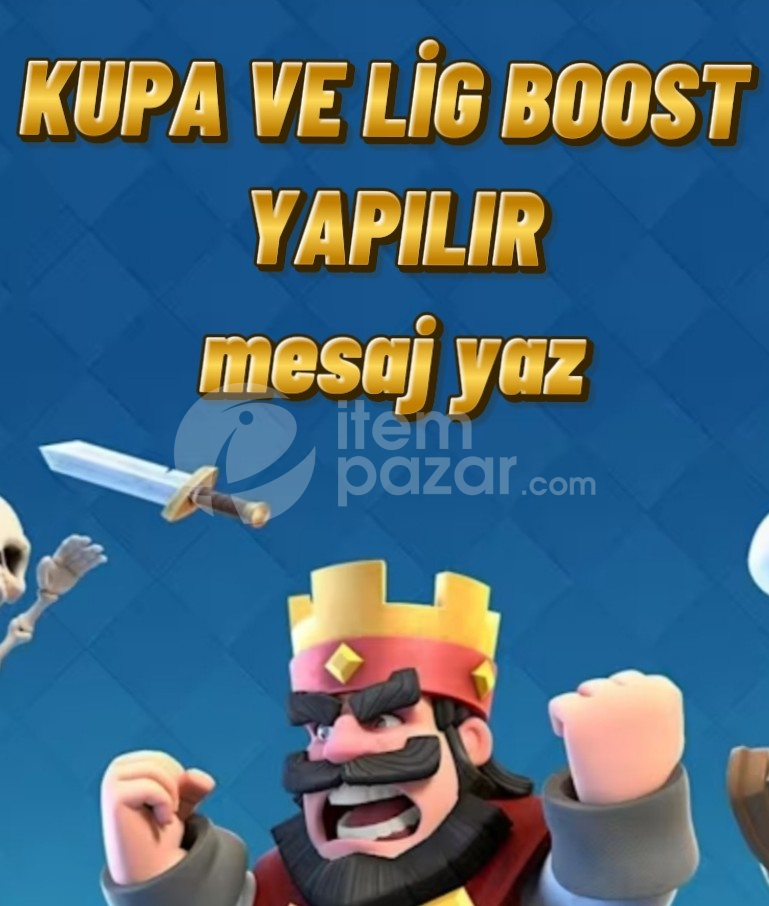 DENEYİMLİ KUPA VE LİG BOOST YAPILIR