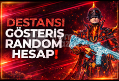 ⭐Destansı gösteriş PUBG Random Hesap⭐