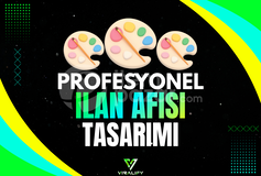 ⭐️DİKKAT ÇEKİCİ İLAN AFİŞİ TASARIMI⭐