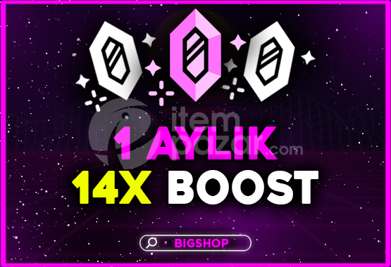 ⭐️Discord 1 AYLIK 14x Boost⭐️
