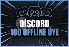 DİSCORD OFFLİNE 100 ÜYE | RESİMLİ