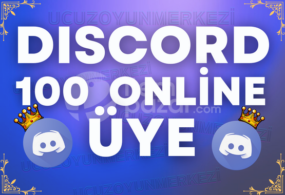 Discord 100 Online Üye