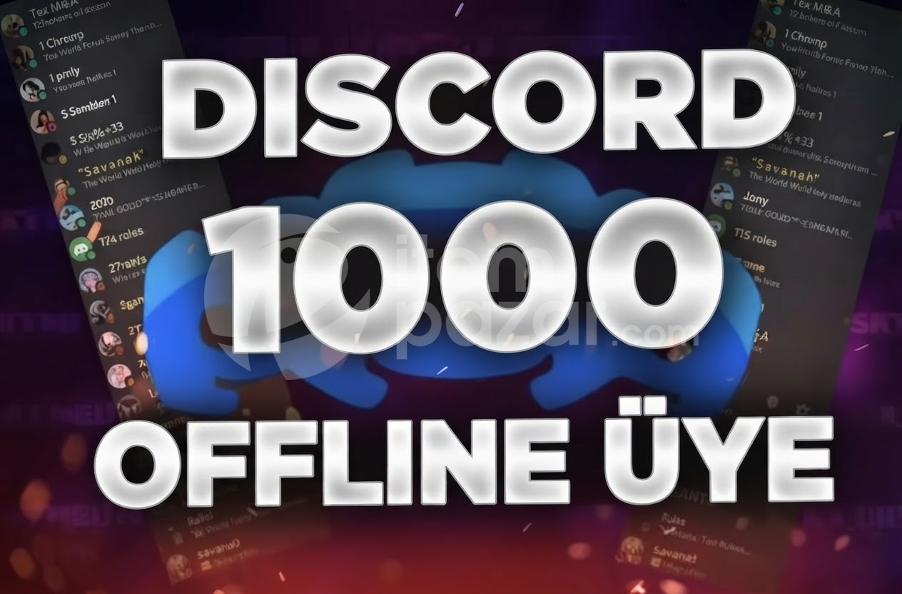 Discord 1000 Offline Üye