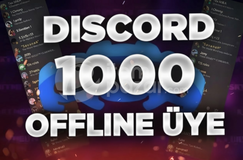 Discord 1000 Offline Üye