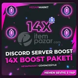 Discord 14x Boost | 1 Aylık