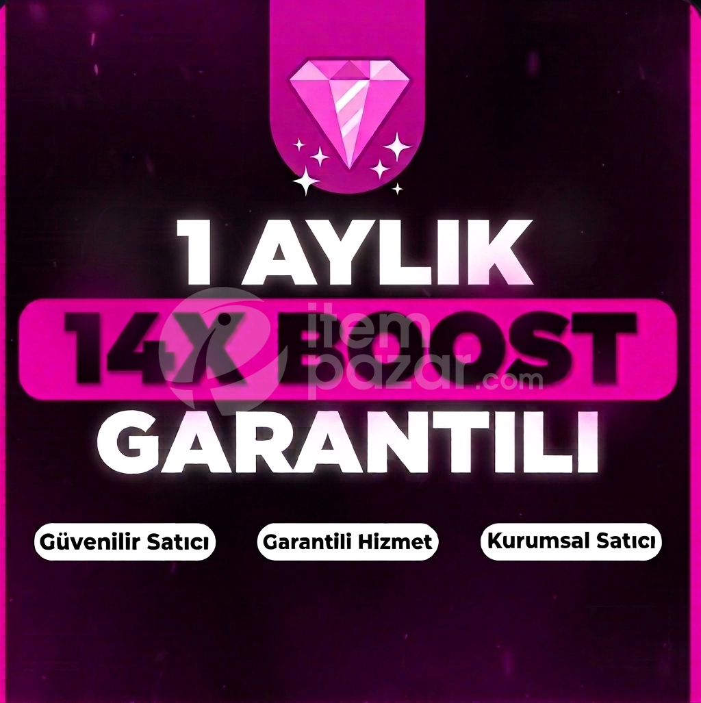 ⭐ Discord 14x Boost - 1 Aylık