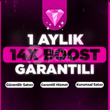 ⭐ Discord 14x Boost - 1 Aylık