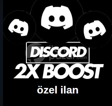 Discord boost özel ilan