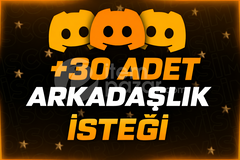 ⭐ DISCORD +30 ARKADASLIK ISTEGI 