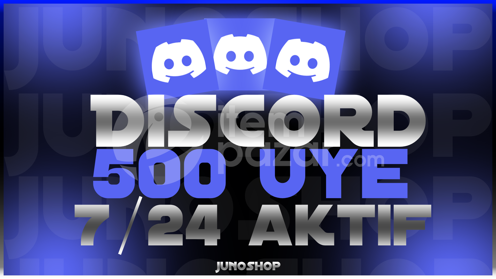 DISCORD +500 | 7/24 AKTIF/FOTOLU SUNUCU ÜYESİ