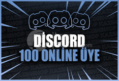 DİSCORD 7/24 AKTİF 100 ÜYE | RESİMLİ
