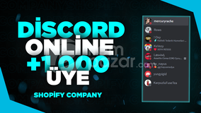 DİSCORD AKTİF +1000 ÜYE DÜŞME YOK!