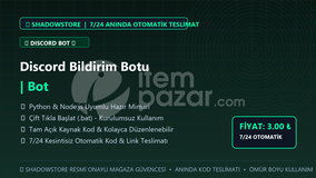 Discord Bildirim Botu | Bot | #013