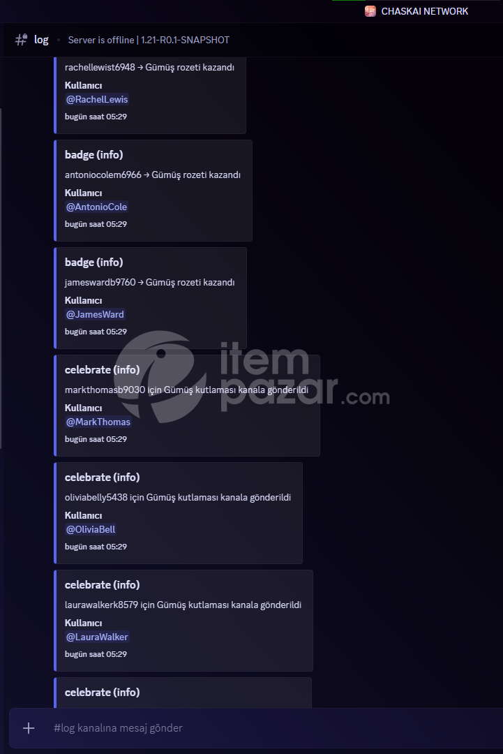 DISCORD BOT - açıklamayı okuyun. 