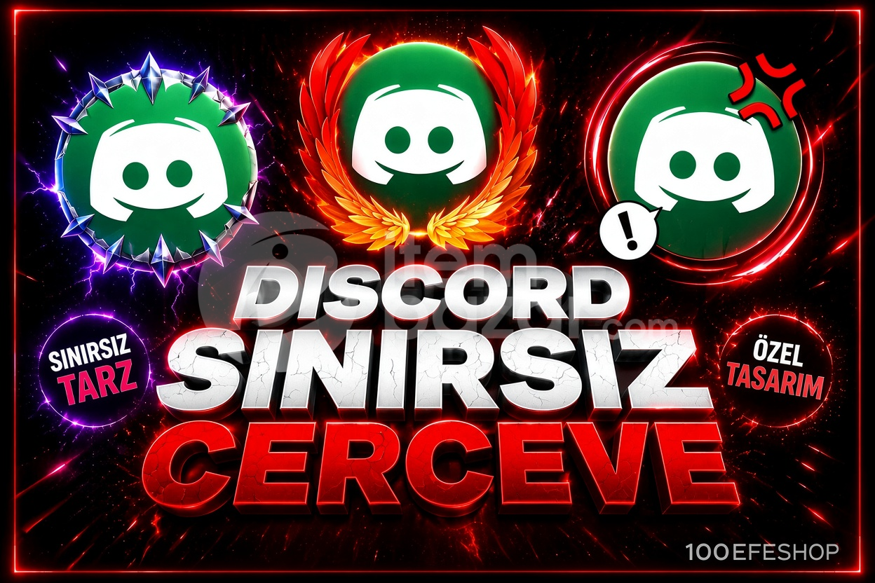 DİSCORD BÜTÜN ÇERÇEVELER ÜCRETSİZ ALMA