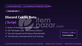 Discord Cekilis Botu | Script