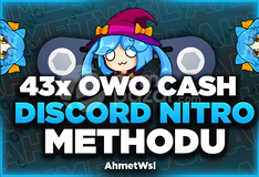 43x OwO Cash Methodu + Nitro Methodları
