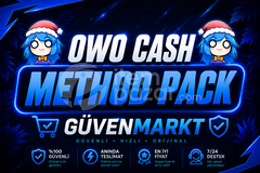 ⭐️DİSCORD! - OWO CASH METHOD PACK! | DETAYLI!