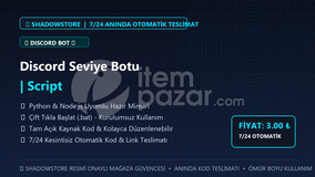 Discord Seviye Botu | Script