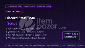 Discord Stats Botu | Script | #012