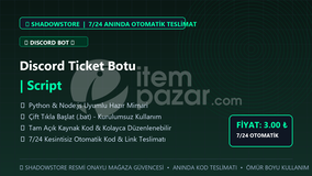 Discord Ticket Botu | Script