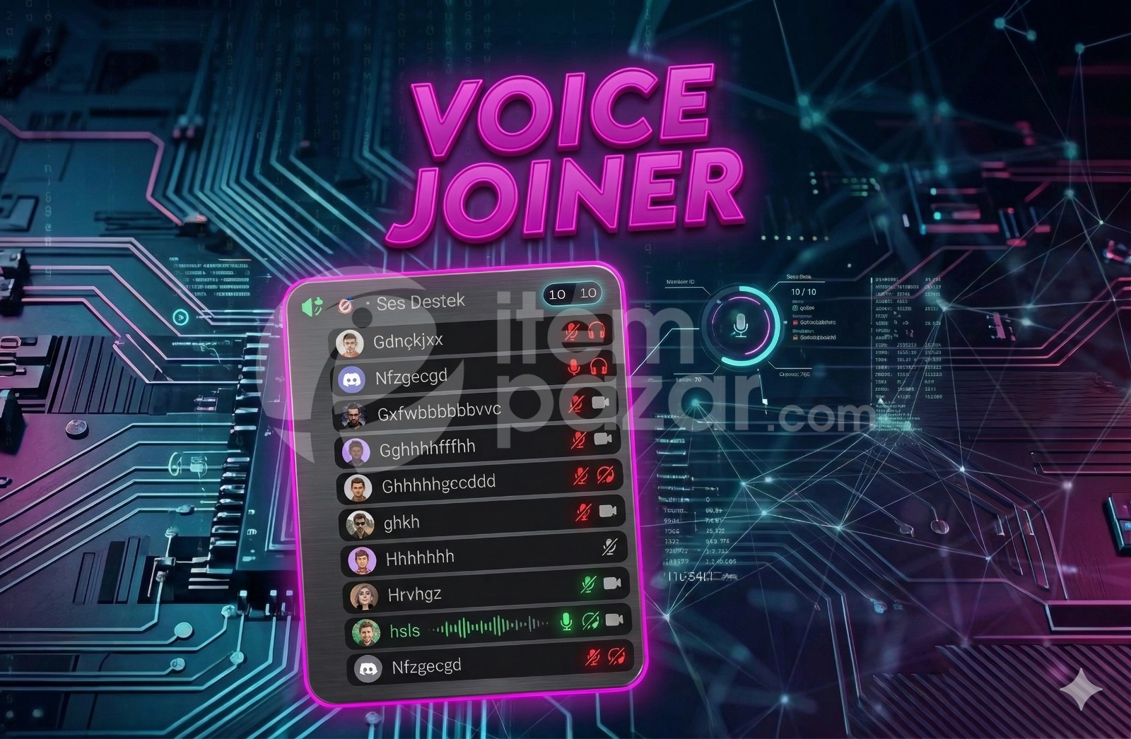 Discord Token Voice Joiner