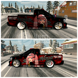Dodge ram srt Nadir anime çizim