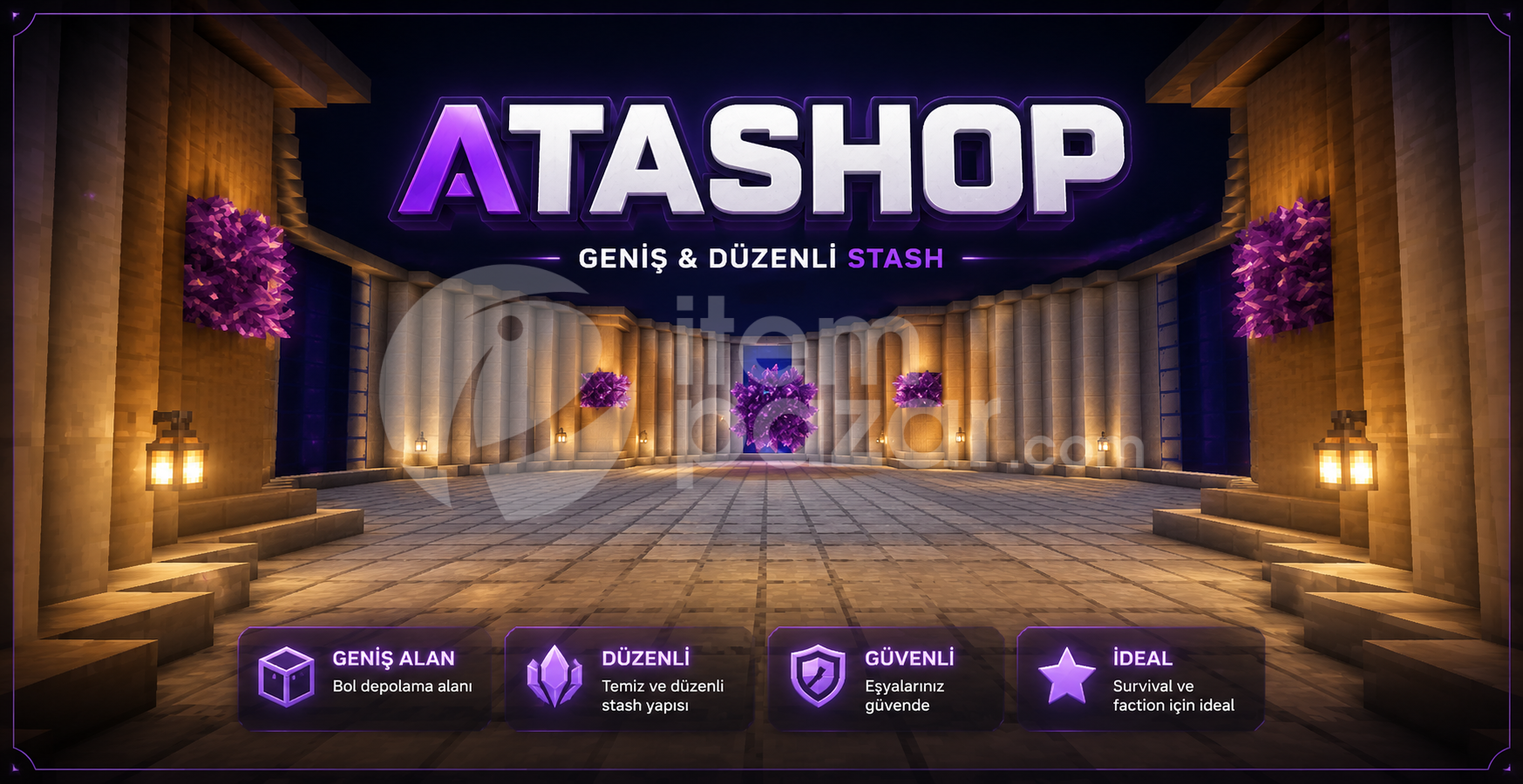 DonutSMP Geniş Kullanışlı Stash