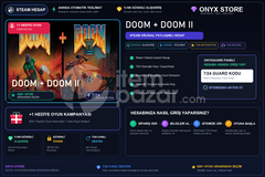 DOOM + DOOM II Garantili + Hediye