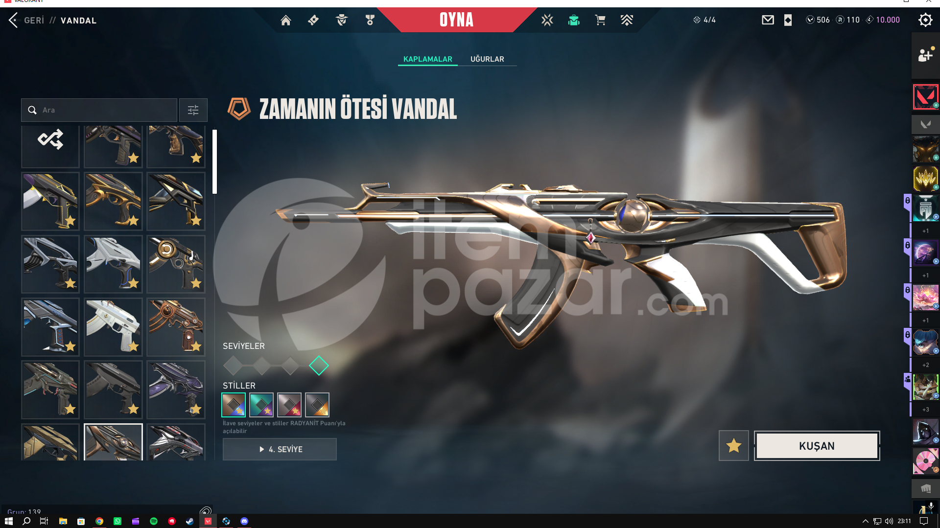 DOP DOPLU MAINLIK IMMORTAL HESAP