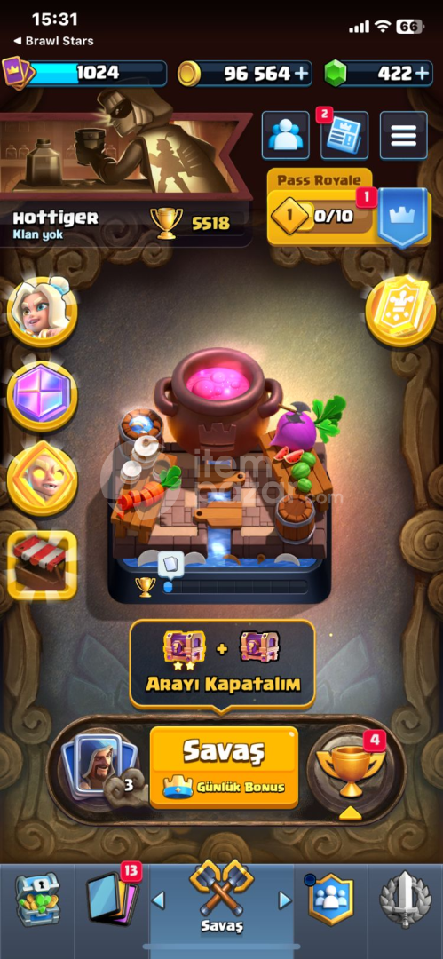 ⭐DOPDOLU BS+CR+COC HESAP⭐
