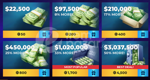 Driving Empire 1020000 Cash