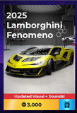 Driving Empire 2025 Lamborghini Fenomone