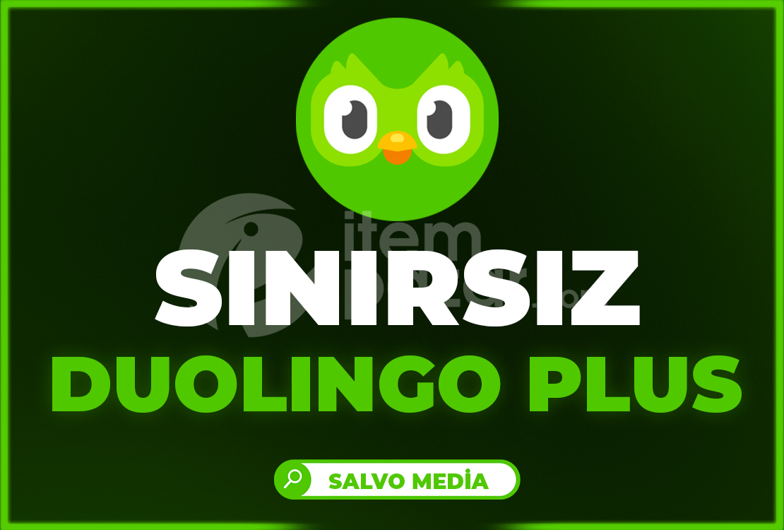 Duolingo Plus Sınırsız - Kendi Hesabınıza
