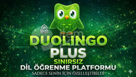 Duolingo PRO SINIRSIZ | OTO TESLİMAT