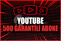 ⭐[GARANTİLİ] YOUTUBE 500 ABONE ⭐