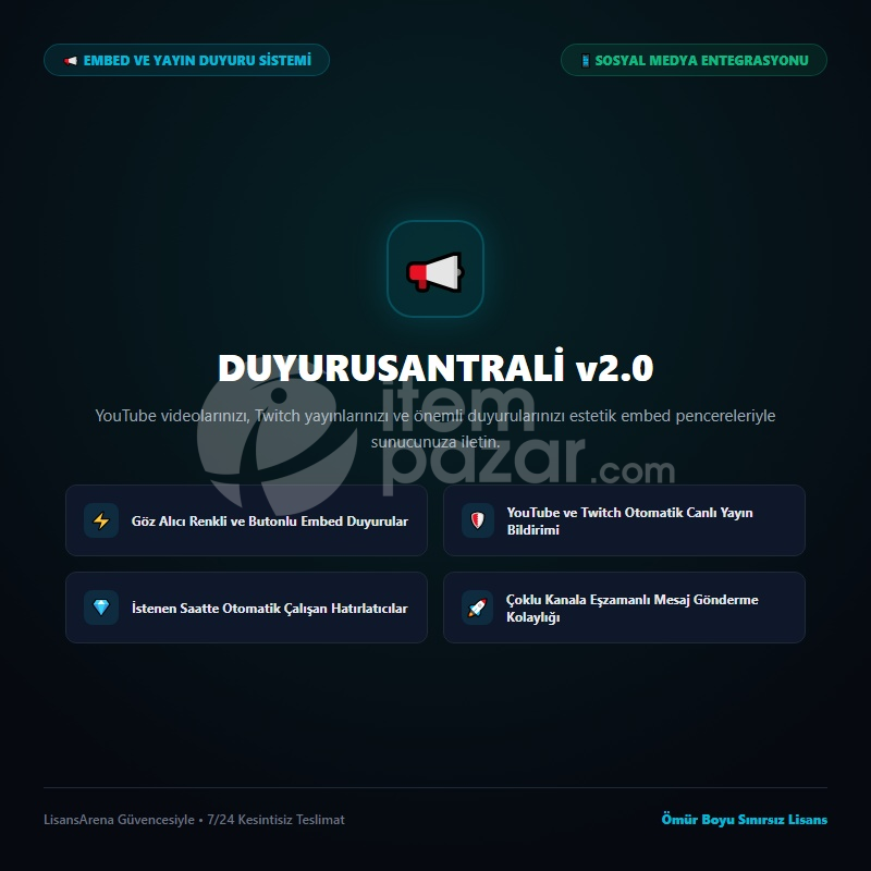DuyuruSantrali Pro | Script