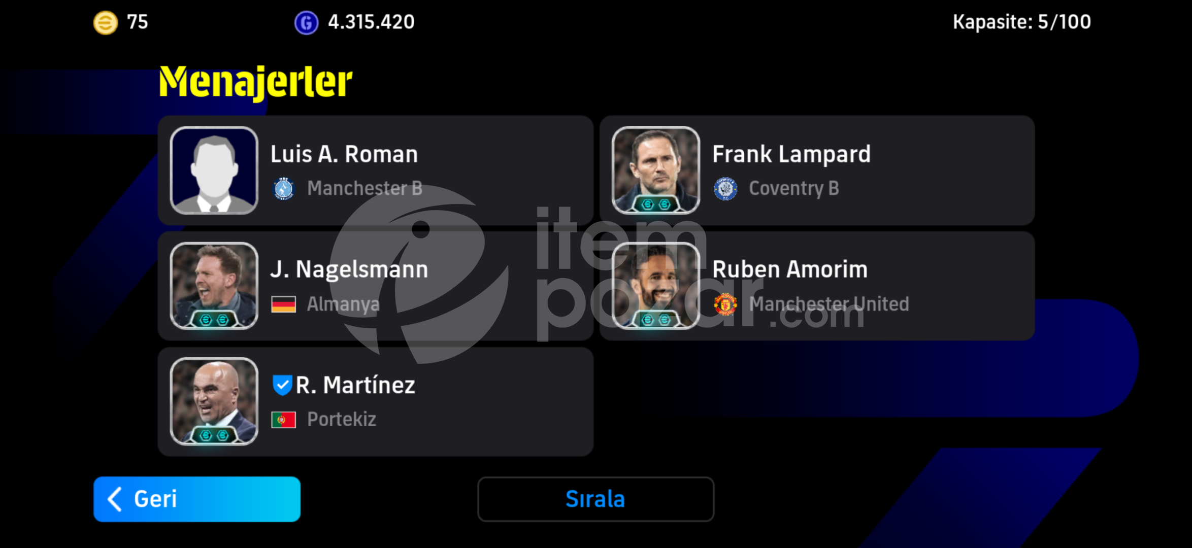 E footbal fırsat hesap!!!!