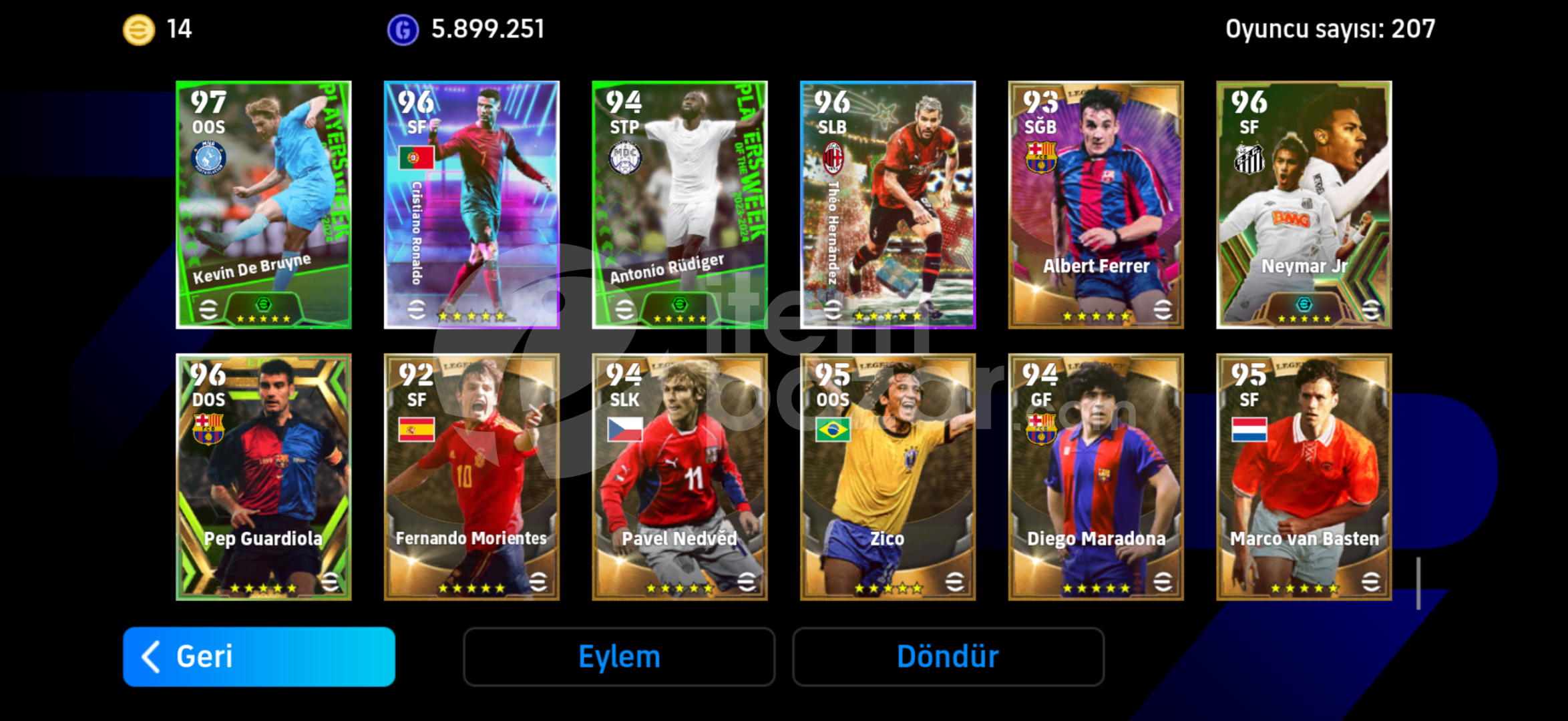 E FOOTBAL HESAP