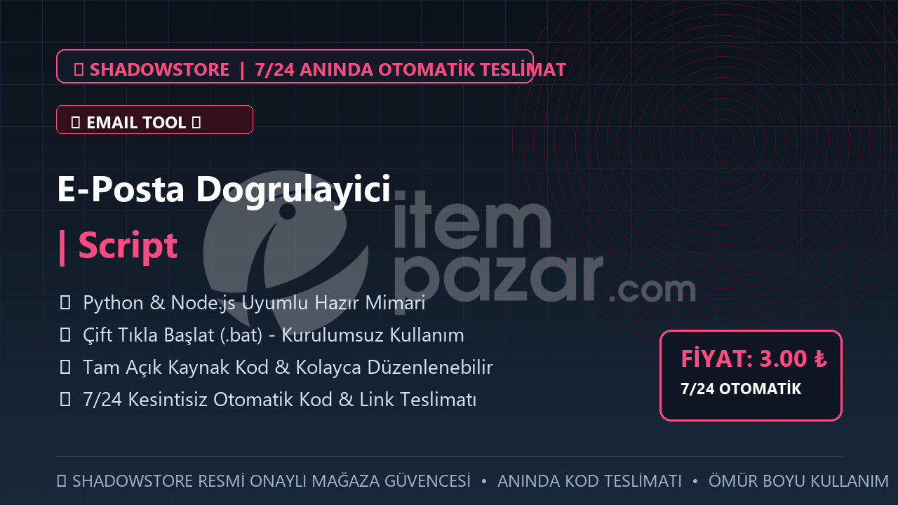 E-Posta Dogrulayici | Script | #095